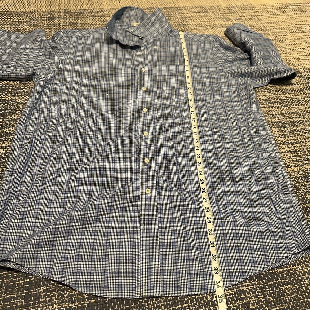 Ll Bean Wrinkle Resistant Button Down Size Xl - image 4